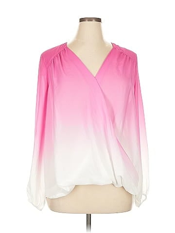INC International Concepts Long Sleeve Blouse (view 1)