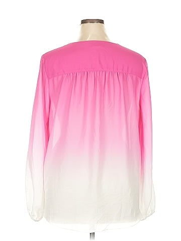 INC International Concepts Long Sleeve Blouse (view 2)