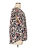 Soho 100% Polyester Floral Black Short Sleeve Blouse Size XL - photo 4