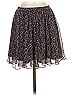 Armani Exchange 100% Polyester Paisley Purple Casual Skirt Size 0 - photo 1