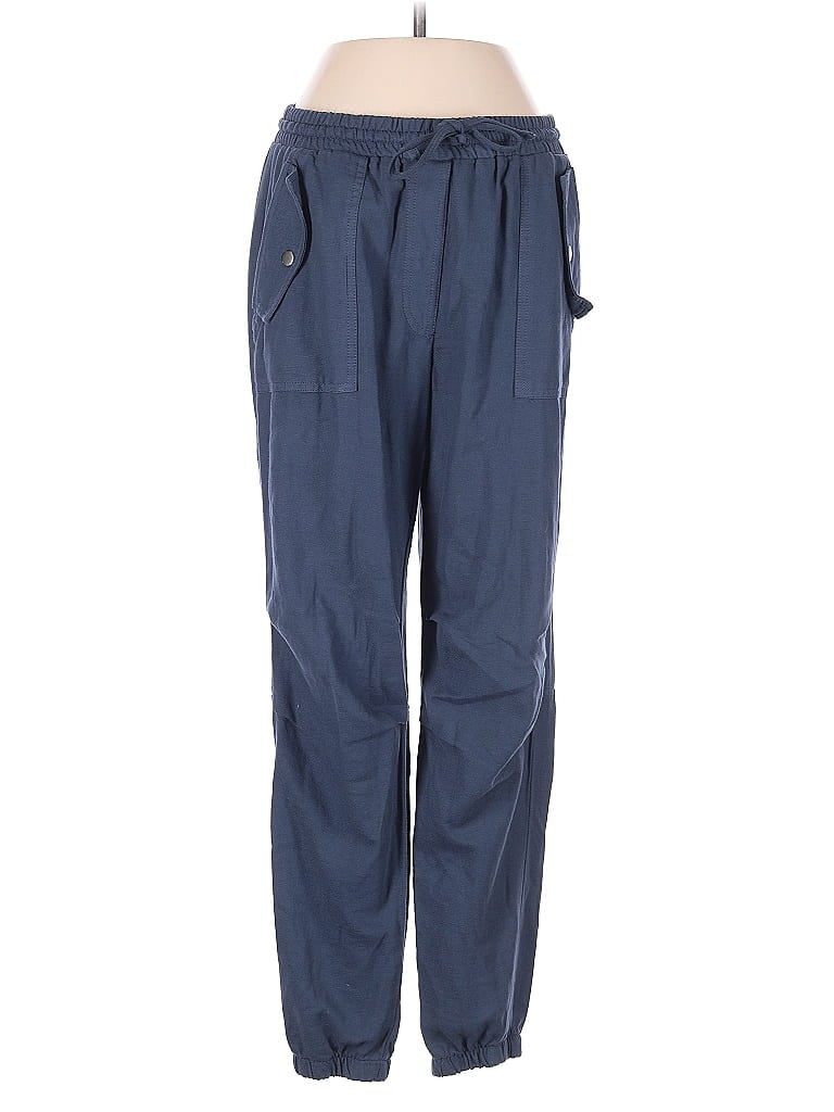Monrow 100% Cotton Blue Casual Pants Size S - photo 1