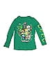 Mojang Green Long Sleeve T-Shirt Size 4 - photo 1