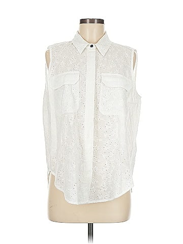 Rag & Bone Sleeveless Button-Down Shirt (view 1)