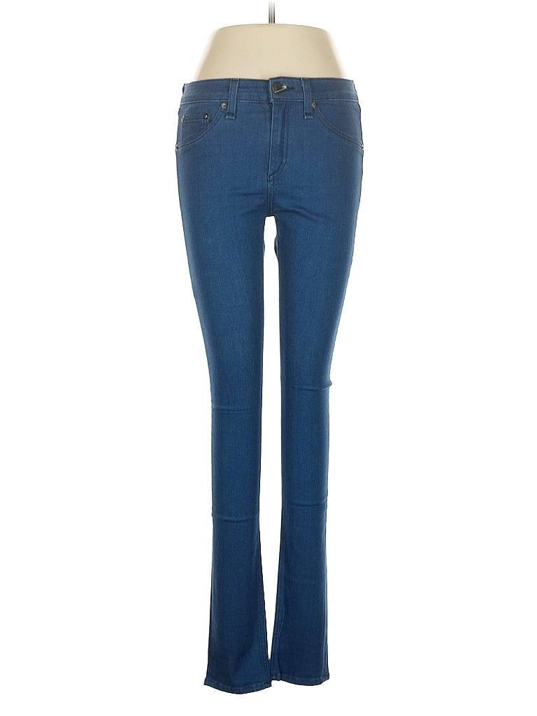 Rag & Bone/JEAN Hearts Blue Jeans Size 28 waist - photo 1