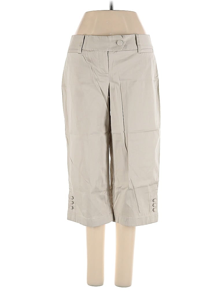 ANN TAYLOR Pre-owned Khaki Pant In Gray