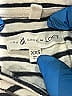 Lou & Grey for LOFT 100% Cotton Stripes White Long Sleeve T-Shirt Size XXS - photo 7