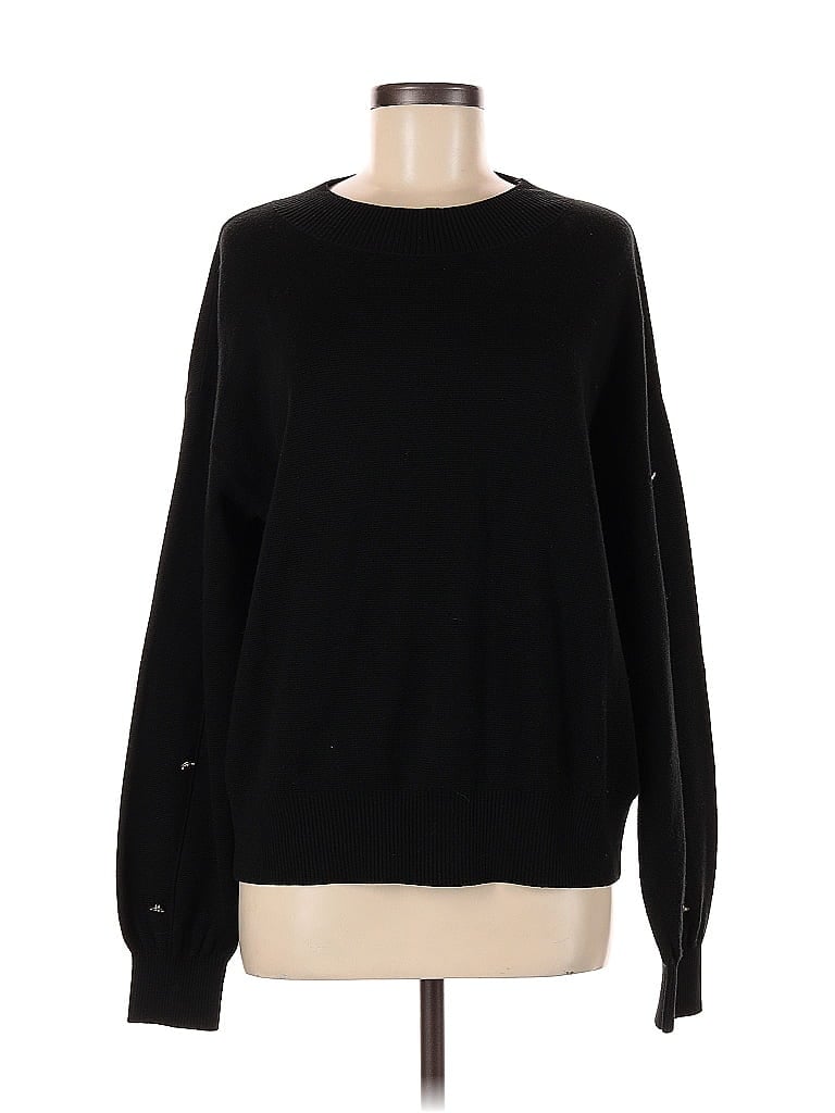 Barbour 100% Cotton Black Pullover Sweater Size 6 - photo 1