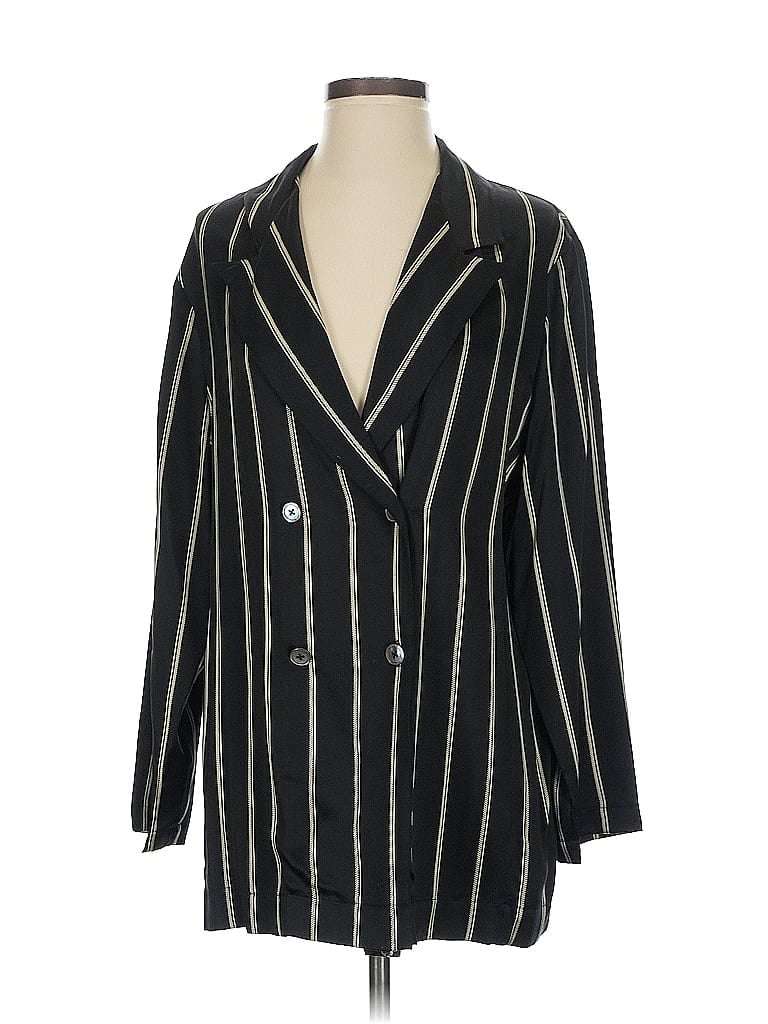 Pre-owned The J. Peterman Co. Kimono In Black