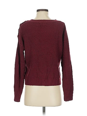 Pink Rose Pullover Sweater (view 2)