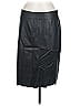 Carlisle 100% Leather Solid Black Leather Skirt Size 10 - photo 1