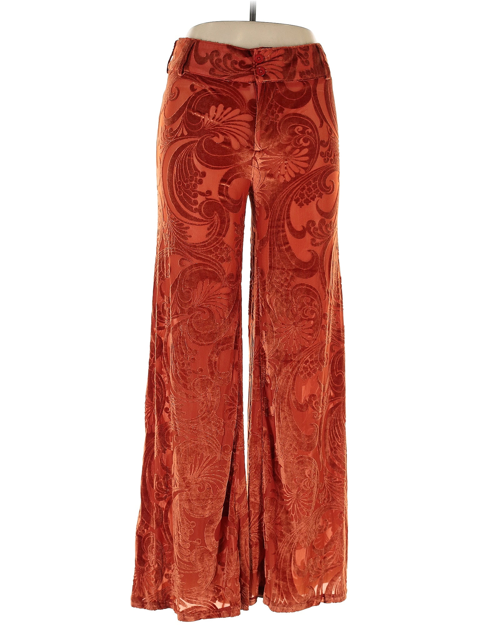 Urban Outfitters Paisley Red Casual Pants Size 12 - 51% off