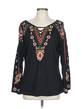 Boston Proper Long Sleeve Blouse