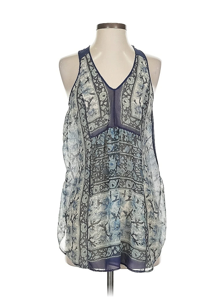 Pre-owned Clover Canyon Sleeveless Blouse In Blue
