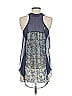 Clover Canyon Blue Sleeveless Blouse Size S - photo 2