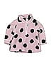 Just One You Made by Carter's 100% Polyester Polka Dots Pink Fleece Jacket Size Newborn - photo 1
