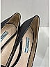 Prada 100% Leather Black Heels Size EU 38 - photo 3