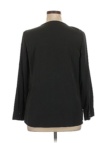 Noir Long Sleeve Blouse (view 2)