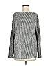 Gyft Silver Long Sleeve Top Size M - photo 1