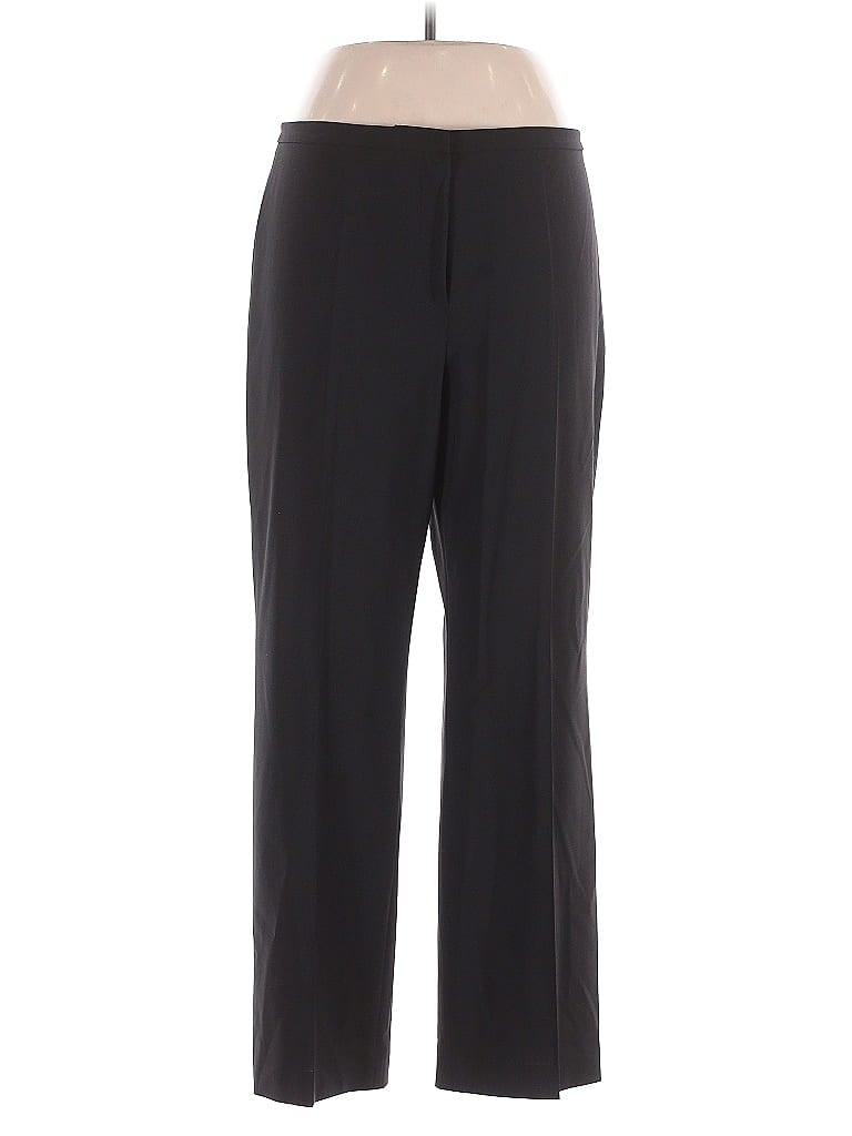 Pre-owned Calvin Klein Wool Pants In Black