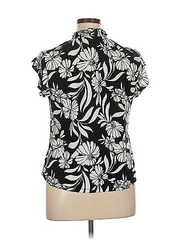 Adrienne Vittadini Short Sleeve Blouse (view 2)