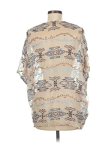 Twelfth Street by Cynthia Vincent 3/4 Sleeve Silk Top (view 2)