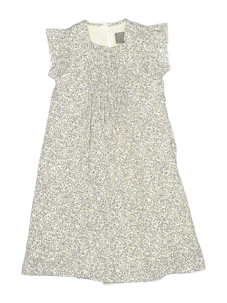 Creamie 100% Polyester Silver Dress Size 7 - photo 1