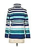 T by Talbots Stripes Blue Pullover Sweater Size S - photo 2