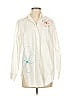 Future Collective 100% Cotton White Long Sleeve Blouse Size S - photo 1