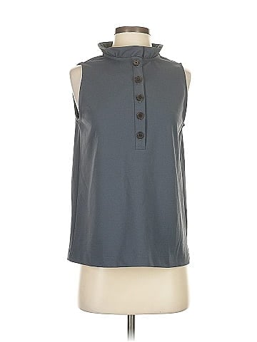 Ann Taylor Sleeveless Button-Down Shirt (view 1)