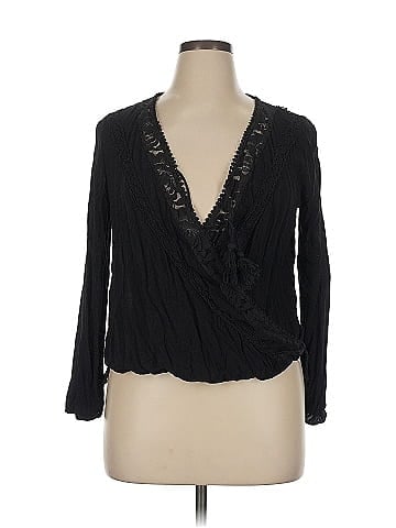 Xhilaration Long Sleeve Blouse (view 1)