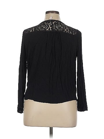 Xhilaration Long Sleeve Blouse (view 2)