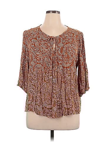 Papermoon 3/4 Sleeve Blouse (view 1)