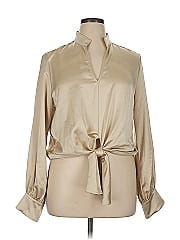 Karen Kane Long Sleeve Blouse