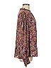 Jodifl Paisley Purple Long Sleeve Blouse Size M - photo 3