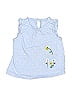 Just One You Made by Carter's 100% Cotton Blue Sleeveless Blouse 9-12 MO / 12 MO - photo 1