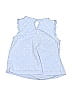Just One You Made by Carter's 100% Cotton Blue Sleeveless Blouse 9-12 MO / 12 MO - photo 2