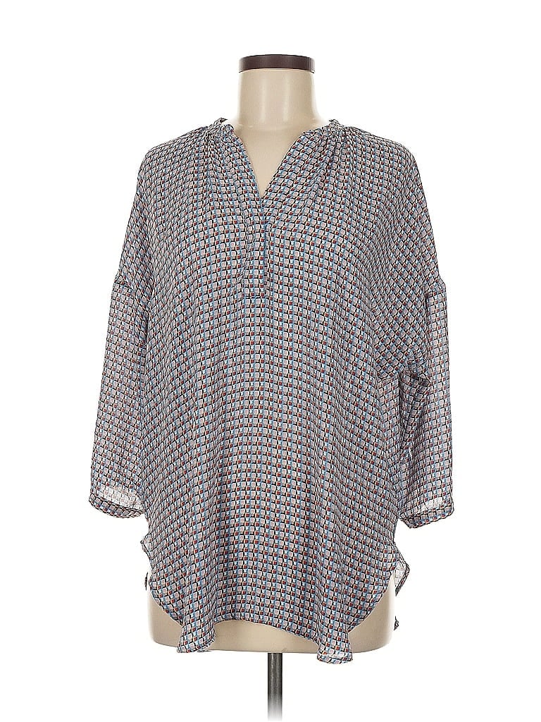 Violet & Claire Gray 3/4 Sleeve T-Shirt Size M - photo 1