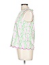 Crown & Ivy 100% Cotton Green Sleeveless Blouse Size L - photo 4