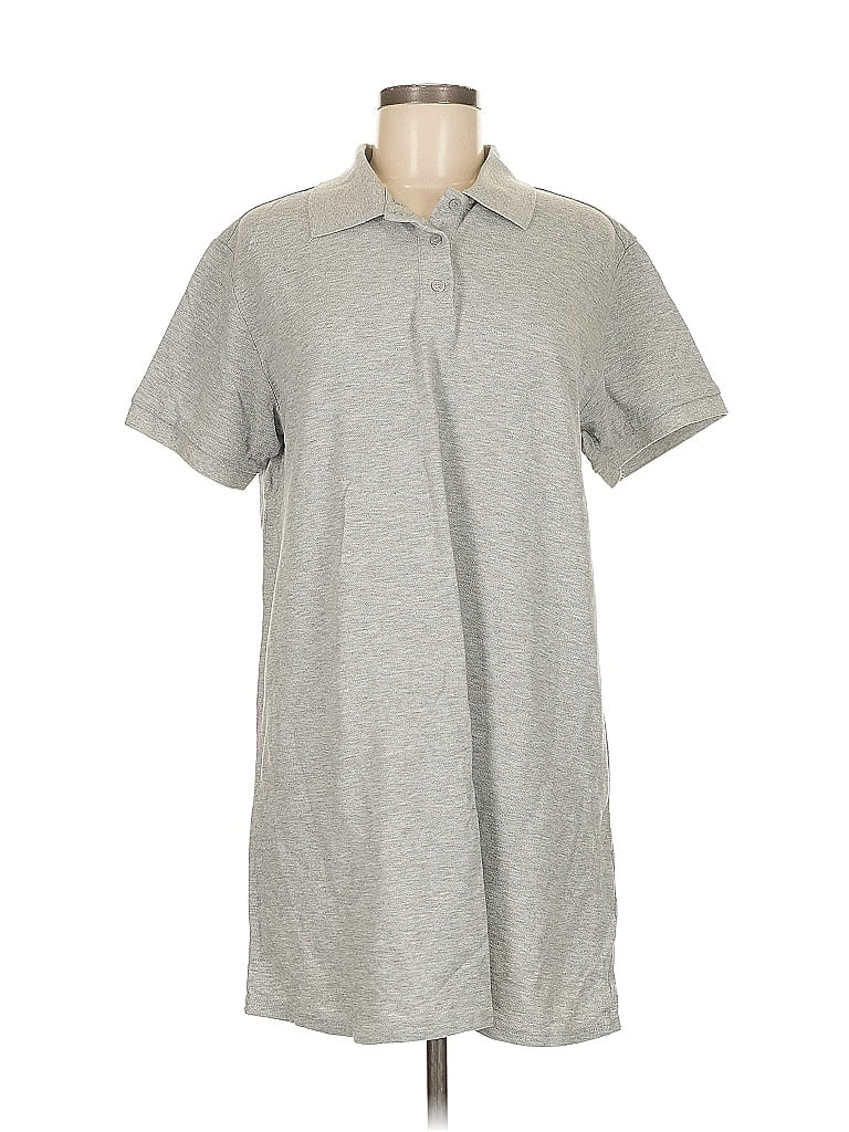 Pre-owned Divided By H&m Casual Dress In Gray
