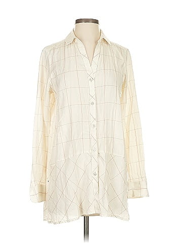 Foxcroft Long Sleeve Button-Down Shirt (view 1)
