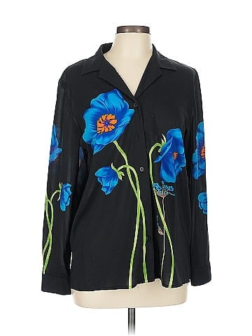 Sag Harbor Long Sleeve Blouse (view 1)