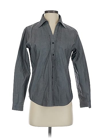 Foxcroft Long Sleeve Button-Down Shirt (view 1)