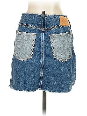 Armani Exchange Denim Skirt (view 2)