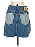 Armani Exchange 100% Cotton Blue Denim Skirt Size 2 - photo 2
