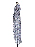 Ella Moss 100% Polyester Paisley Blue Casual Dress Size M - photo 5