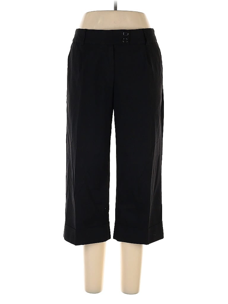 Pre-owned Liz Claiborne Casual Pants In Black