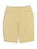 Tail Solid Yellow Khaki Shorts Size 2 - photo 1