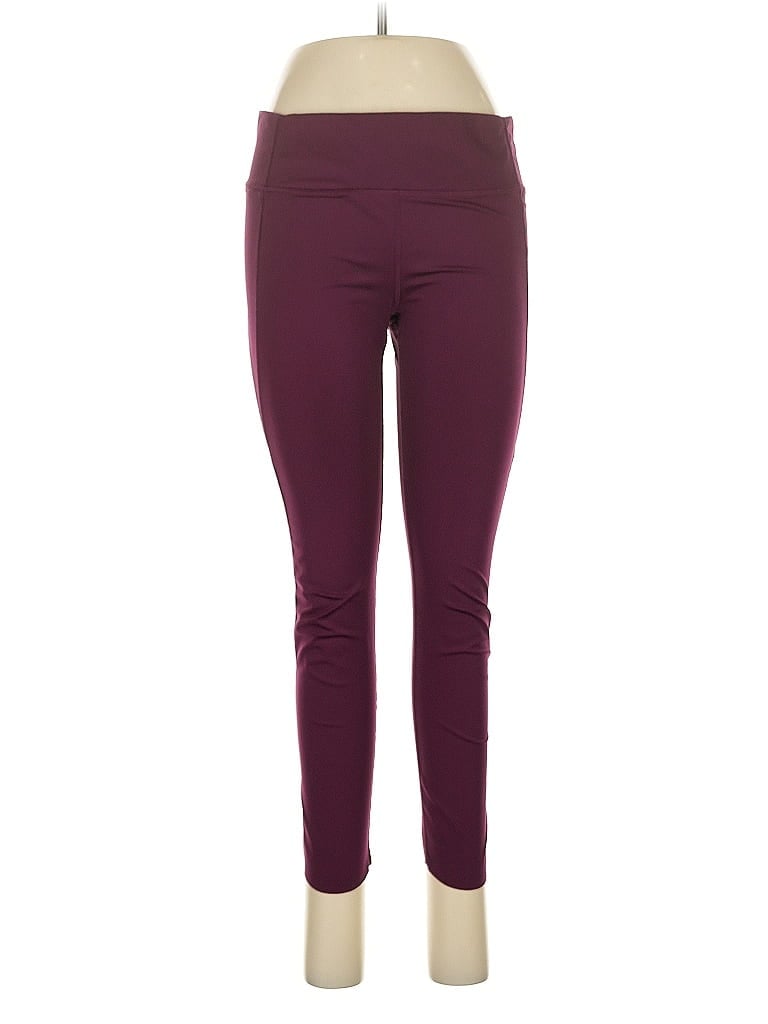 Pre-owned Athleta Active Pants In Purple