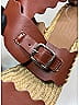 Chloé Brown Lauren Wedge Espadrilles Size EU 40 - photo 5