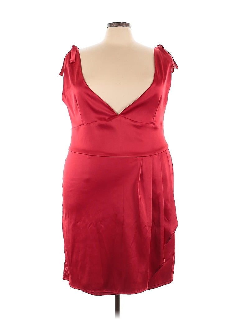 Pre-owned Queen Of Heartz Cocktail Dress In Red
